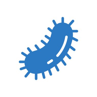 mikrop vektör renk simgesi