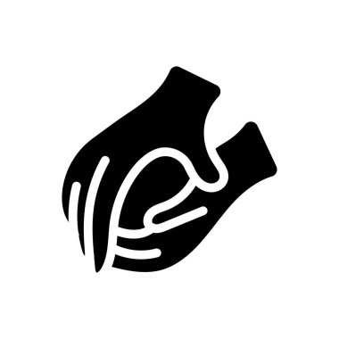 El vektörü sembolü düz simge