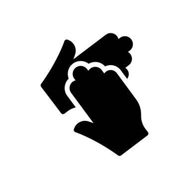 vektör kabartma düz simgesini sil