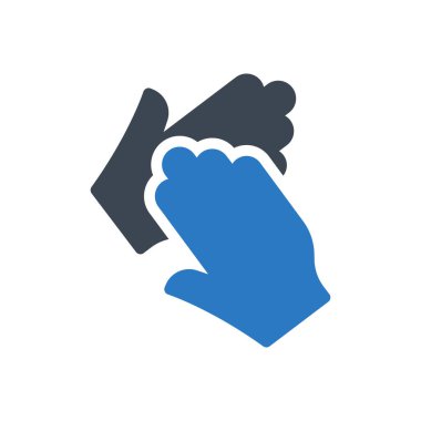 vektör kabartma renk simgesini sil