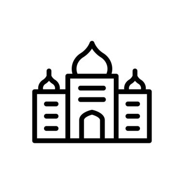 dini vektör ince çizgi simgesi