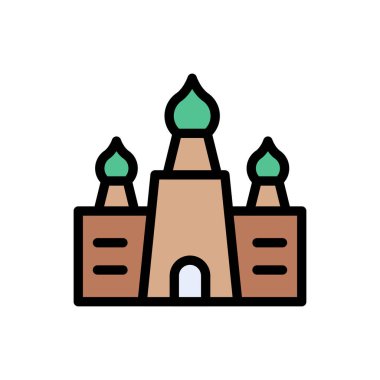 vektör düz renk simgesi oluşturma