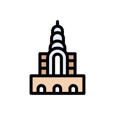 ünlü vektör düz renk simgesi