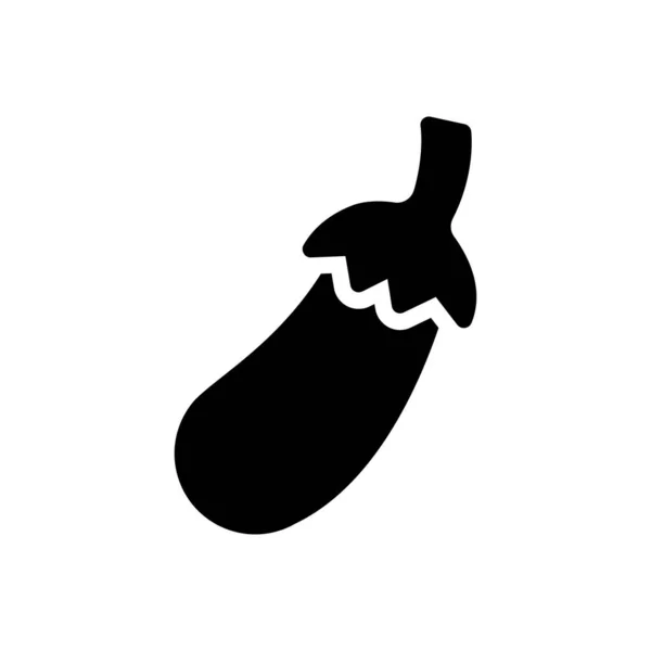 Groente Vector Hiëroglief Plat Pictogram — Stockvector