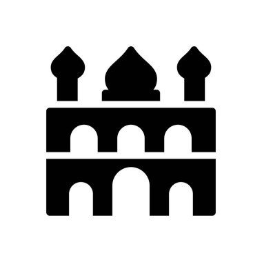 şehir simgesi vektör düz simgesi