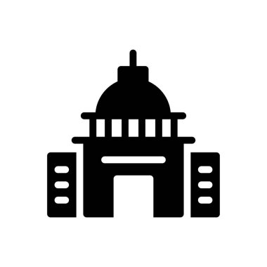 anıt vektör düz simge