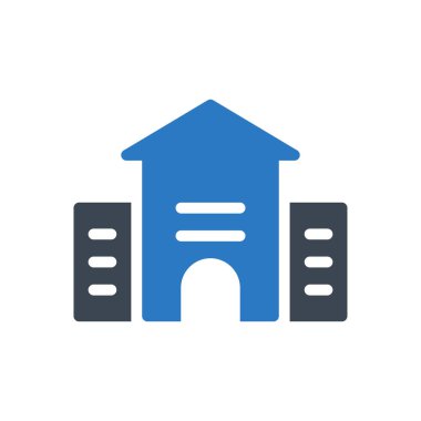 anıt vektör renk simgesi