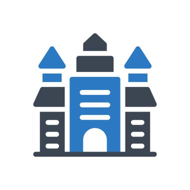 anıt vektör renk simgesi