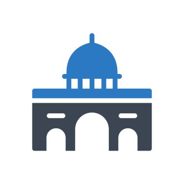 anıt vektör renk simgesi