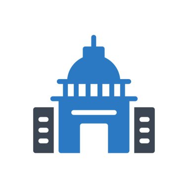 anıt vektör renk simgesi