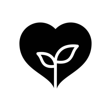 sevgi vektör düz simgesi