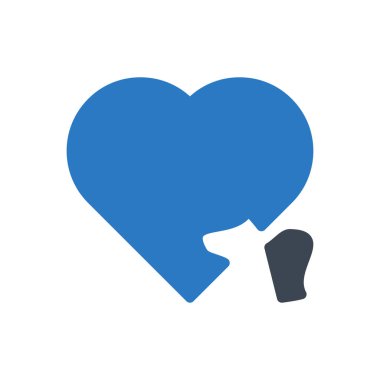 üzgün vektör renk simgesi