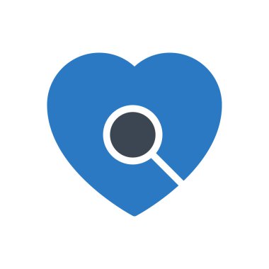 kalp vektörü renk simgesi