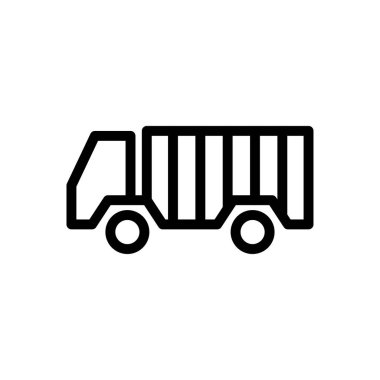 kabuk vektörü ince çizgi simgesi