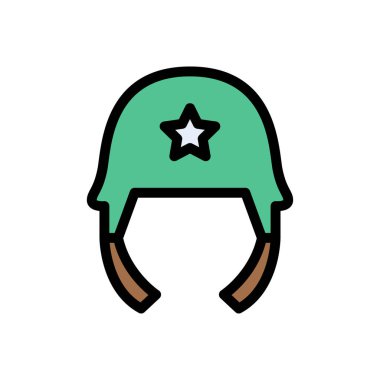 Güvenli vektör düz renk simgesi