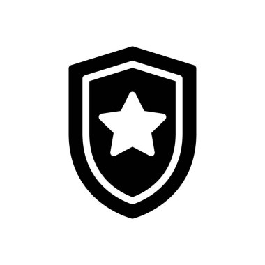 Madalya vektör düz simgesi