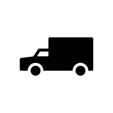 taşıyıcı vektör düz simge