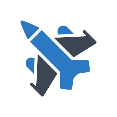 Avcı vektörü renk simgesi