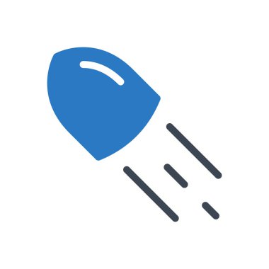 vektör kabartma renk simgesini vur