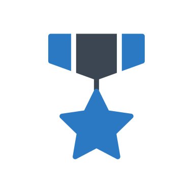 Rozet vektörü renk simgesi