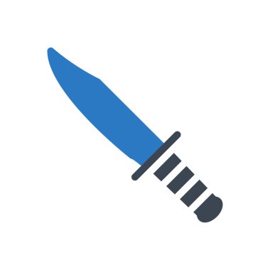 silah vektör renk simgesi