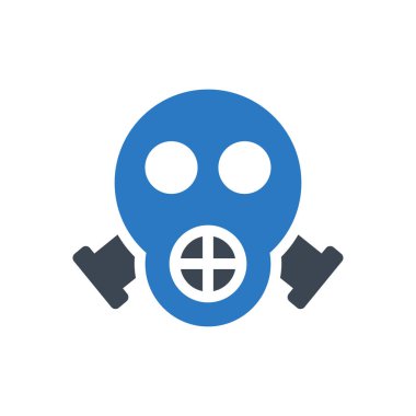 silah vektör renk simgesi