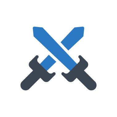 savaş vektörü renk simgesi