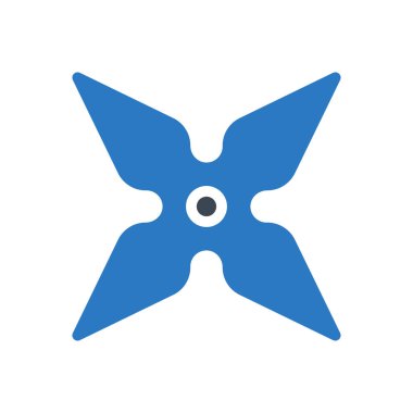 silah vektör renk simgesi