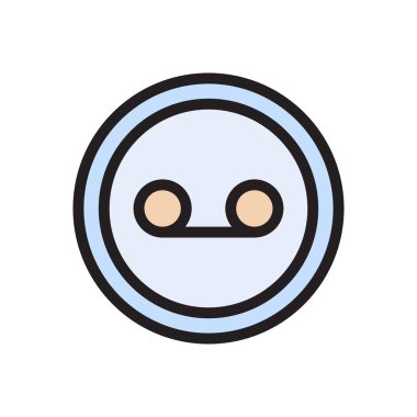 ses vektörü düz renk simgesi