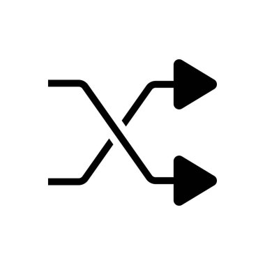 vektör düz simgesini aç / kapat