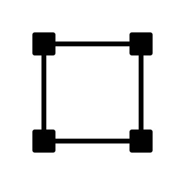 video vektör düz simge