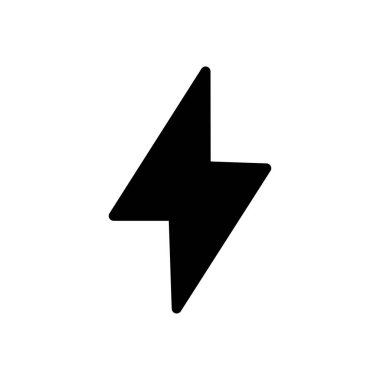 flaş vektör düz simge