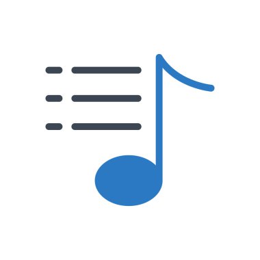 Liste vektör renk simgesi