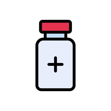 Şurup vektörü düz renk simgesi