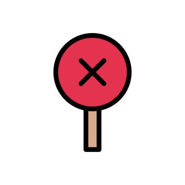 vektör düz renk simgesini sil