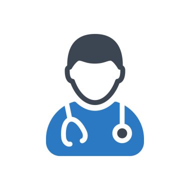 tıbbi vektör renk simgesi