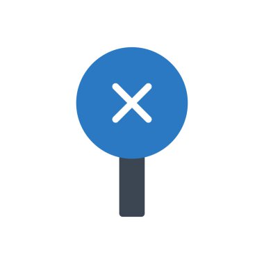 vektör kabartma renk simgesini kaldır