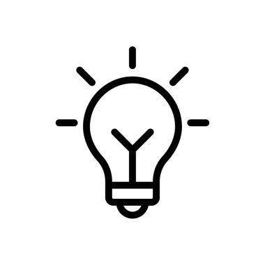 yaratıcı vektör ince çizgi simgesi