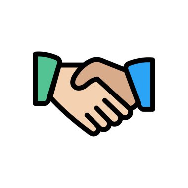 konferans vektörü düz renk simgesi