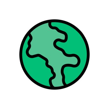 genel vektör düz renk simgesi