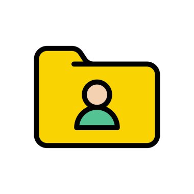 Dizin vektörü düz renk simgesi