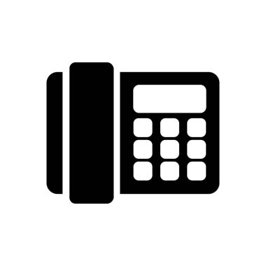 Sabit hat vektör simgesi düz simge