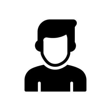 kullanıcı vektörü simgesi düz simgesi