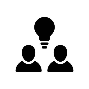 grup vektör simgesi düz simge