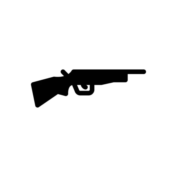 Silah Vektörü Sembolü Düz Simge — Stok Vektör