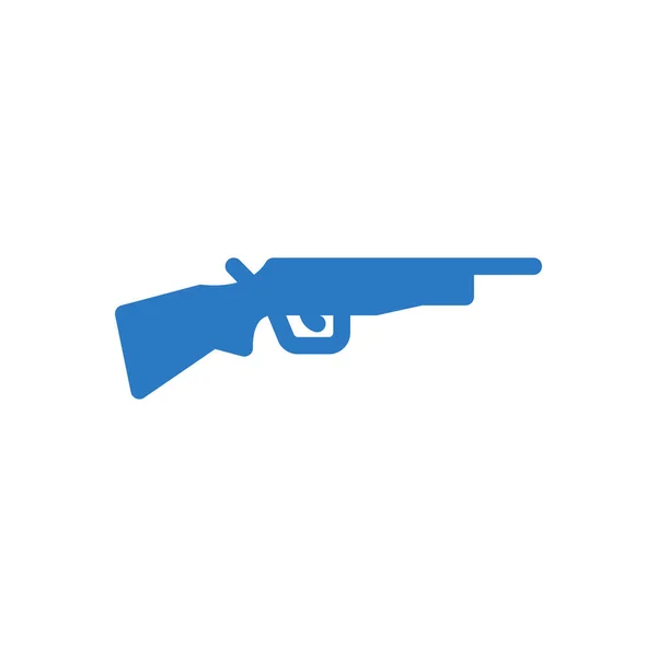 Gun Vector Glyph Kleur Pictogram — Stockvector