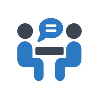 konferans vektör renk simgesi