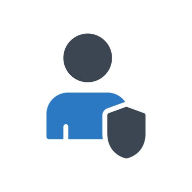 güvenlik vektörü renk simgesi