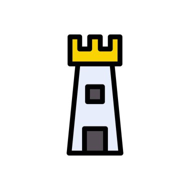 vektör düz renk simgesi oluşturma