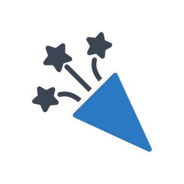 parti vektör renk simgesi